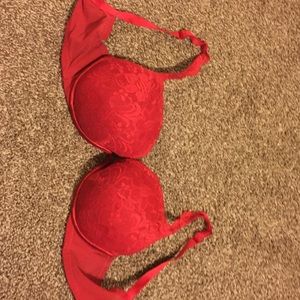 Cacique Red Lace Bra